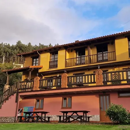 Complejo Rural Mimosas Del Nalon בית כפרי *